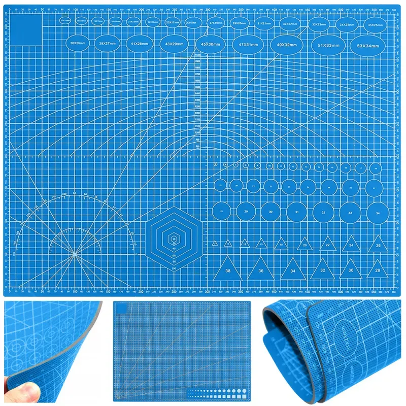 Mata do cięcia 45cm x 60cm samogojąca a2 modelarska dwustronna-5907451342916