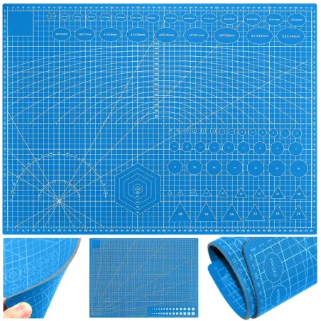 Mata do cięcia 45cm x 60cm samogojąca a2 modelarska dwustronna-5907451342916