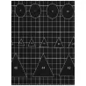 Mata do cięcia 60cm x 90cm samogojąca a1 modelarska dwustronna-5907451342893