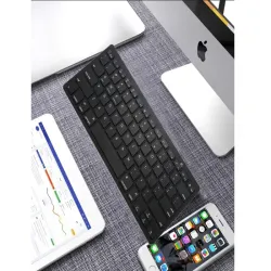 Klawiatura bezprzewodowa bluetooth do pc ipad mac surface mała slim-5907451355848