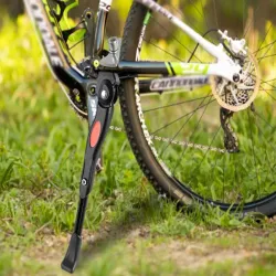 Podpórka stopka rowerowa nóżka regulowana tylna boczna aluminiowa-5907451361917