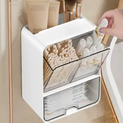 Szafka organizer pojemnik z szufladką do przechowywania kosmetyków-5907451377536