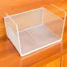 Koszyk metalowy podwieszany półka kuchenna wisząca organizer pod półkę-5907451371404