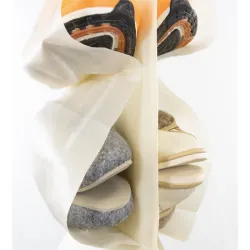 Organizer na buty do szafy garderoby wiszący wieszak na obuwie 12 par-5907451367476