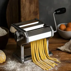 Maszynka do domowego makaronu łatwa w użyciu ze stali nierdzewnej-5907451377864