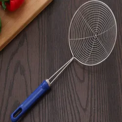 Cedzak łyżka sitko chochla do smażenia do pierogów frytek szumówka-5907451377987