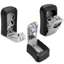 Metalowy sejf skrzynka szafka na klucze szyfr kod-5907451343753