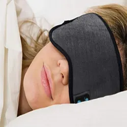 Opaska na oczy do spania bluetooth słuchawki maska do relaksu-5907451340790