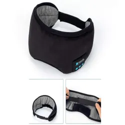 Opaska na oczy do spania bluetooth słuchawki maska do relaksu-5907451340790