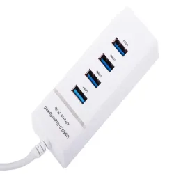 Hub usb 3.0 rozgałęźnik portów 4 porty rozdzielacz przejściówka-5907451352090