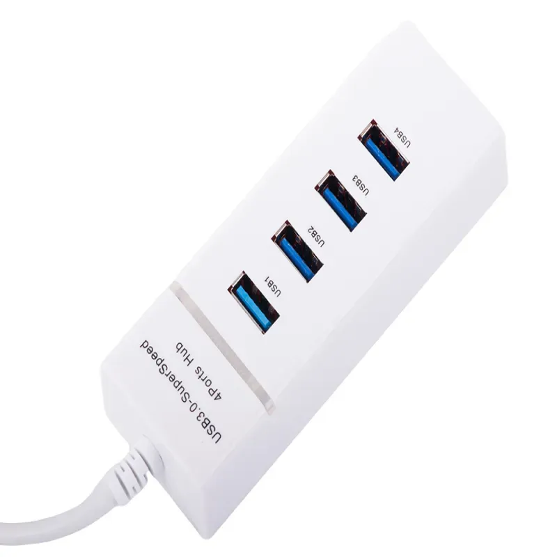 Hub usb 3.0 rozgałęźnik portów 4 porty rozdzielacz przejściówka-5907451352090