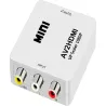 Adapter konverter sygnału av rca cinch do hdmi audio rca 1080p cvbs-5907451351963