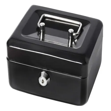 Kasetka metalowa skrytka na pieniądze dokumenty 15cm x 12cm x 8cm-5907451323984