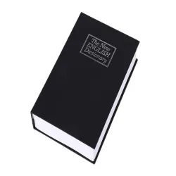 Skrytka metalowa sejf książka kasetka na pieniądze dokumenty 24x16cm-5907451321034