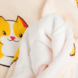 Ciepła bluza koala koc oversize XXL gruby futrzak miękka z kapturem-5907451366271