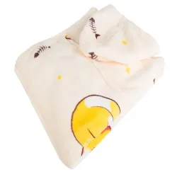 Ciepła bluza koala koc oversize XXL gruby futrzak miękka z kapturem-5907451366271