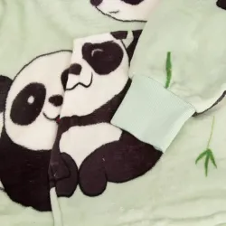Ciepła bluza koala koc oversize XXL gruby futrzak miękka z kapturem-5907451366288