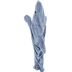 Koc rekin piżama śpiwór kostium ciepły zimowy bluza z kapturem gruby l-5907451366226