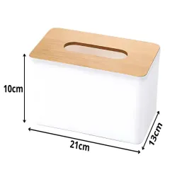 Pudełko na chusteczki higieniczne pojemnik organizer chustecznik-5907451374757