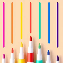 Markery akrylowe 12 szt w etui kolorowe do szkła plastiku metalu drewna-5907451376416