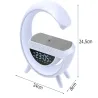 Lampka led rgb gamingowa ładowarka indukcyjna głośnik budzik radio-5907451362303
