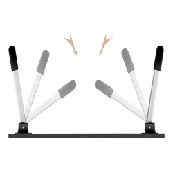 Składany stolik pod laptopa do łóżka podstawka z miejscem na kubek-5907451348727