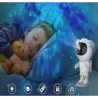 Projektor gwiazd astronauta lampka nocna rzutnik niebo laserowy pilot-5907451353318