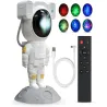 Projektor gwiazd astronauta lampka nocna rzutnik niebo laserowy pilot-5907451353318