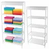 Półka na buty obuwie organizer szafka stojak regał 5 półki do łazienki-5907451380840