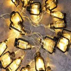 Latarenki solarne ogrodowe 30 led girlanda lampiony na balkon taras-5907451379516