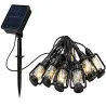Latarenki solarne ogrodowe 30 led girlanda lampiony na balkon taras-5907451379516