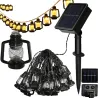 Latarenki solarne ogrodowe 20 led girlanda lampiony na balkon taras-5907451379509
