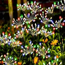 2x Dmuchawiec led fajerwerk na szpikulcu solarna ogrodowa wbijana-5907451379370