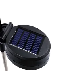 Solarne kuleczki 2 sztuki po 6 lampek led rgb długie lampki wbijane-5907451379387
