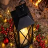 Lampion latarenka dekoracyjny led z elektryczną świeczką na baterie-5907451379240