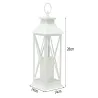 Lampion latarenka dekoracyjny led z elektryczną świeczką na baterie-5907451379257