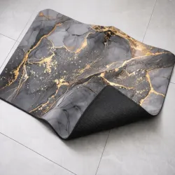 Mata 60×40 cm łazienkowa antypoślizgowa szybkoschnąca prostokątna-5907451379806