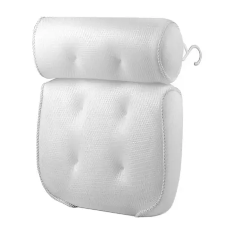 Poduszka do wanny z przyssawkami do kąpieli domowe spa miękki zagłówek-5907451372647