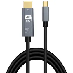 Kabel usb-c hdmi przejściówka adapter hub usb typ c do hdmi 4k 180cm-5907451379639