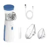 Inhalator nebulizator siateczkowy mesh przenośny bezprzewodowy cichy-5907451373323