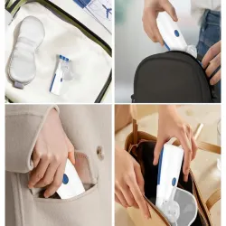 Inhalator nebulizator siateczkowy mesh przenośny bezprzewodowy cichy-5907451373323