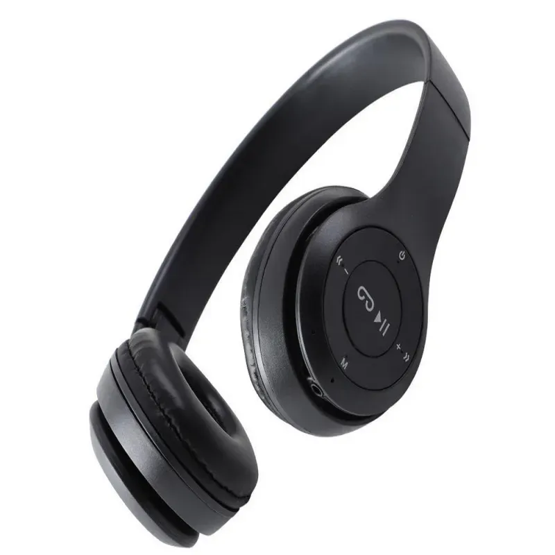 Słuchawki bezprzewodowe P47 bluetooth mikrofon mp3 radio FM micro SD-5907451339145