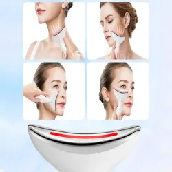Masażer do ujędrniania szyi i twarzy ems lifting podbródka ujędrnia-5907451357682