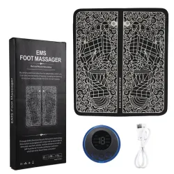 Mata ems masażer do stóp elektrostymulator mięśni 8 trybów masażu-5907451346129