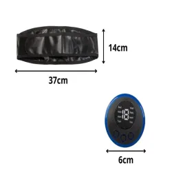 Elektrostymulator mięśni brzucha pas treningowy ems masażer na brzuch-5907451372661