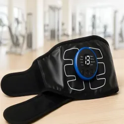 Elektrostymulator mięśni brzucha pas treningowy ems masażer na brzuch-5907451372661