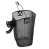 Duży kosz na rower metalowy koszyk rowerowy mocowanie typu click-5907451320815