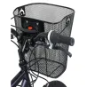Duży kosz na rower metalowy koszyk rowerowy mocowanie typu click-5907451320815