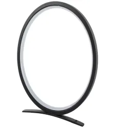 Lampka nocna stołowa okrąg pierścień o średnicy 25cm regulacja CCT-5907451373439