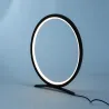Lampka nocna stołowa okrąg pierścień o średnicy 25cm regulacja CCT-5907451373439